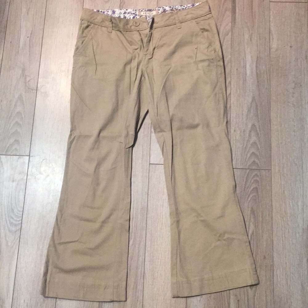 Light brown dress pants. Lightly used.